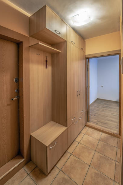 istock Interior of empty apartment, wardrobe 1096615926