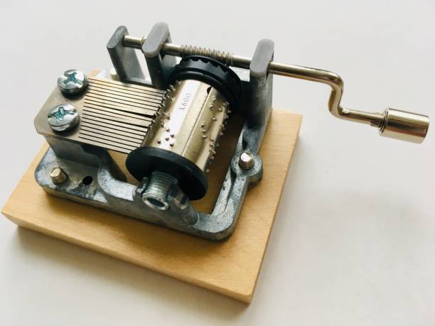 istock Barrel organ, music, technology 1096618356