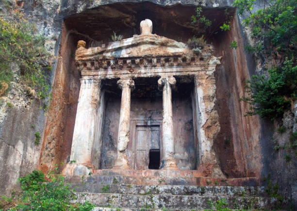 istock Lycian tombs in Fethiye, Turkey 1096620818