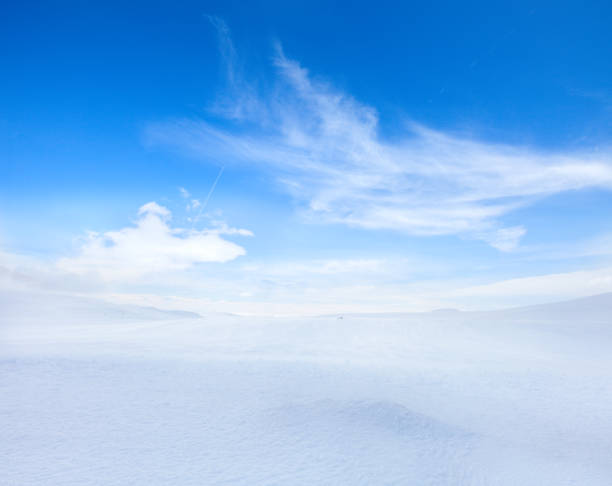 istock snow mountain and blue sky 1096620998