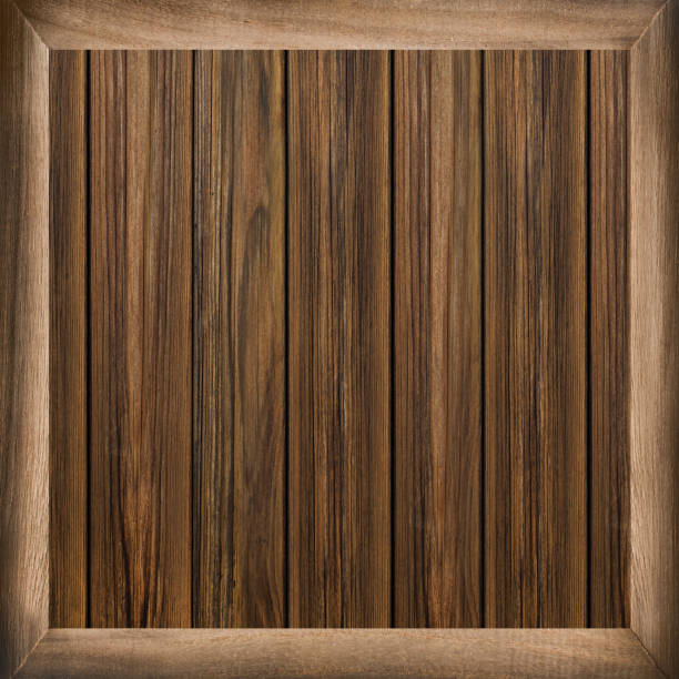 istock Wooden background and frame 1096624024