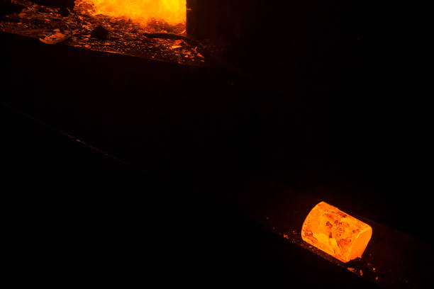 istock Iron melting furnace 1096630226