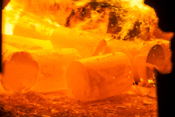 istock Iron melting furnace 1096632108
