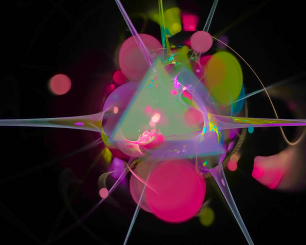 istock abstract digital fractal, fantasy design, party 1096635720