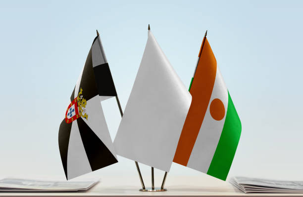 istock Flags of Ceuta and Niger 1096635764