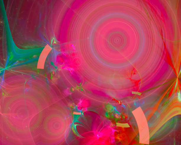 istock abstract digital fractal, fantasy design, party 1096635850