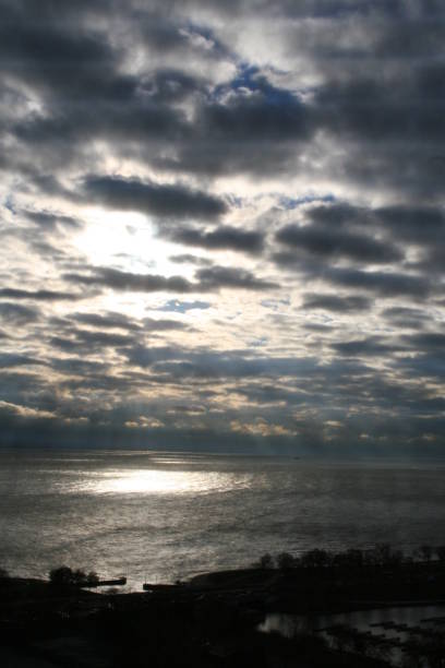 istock Sunrise on Lake Michigan 1096639746