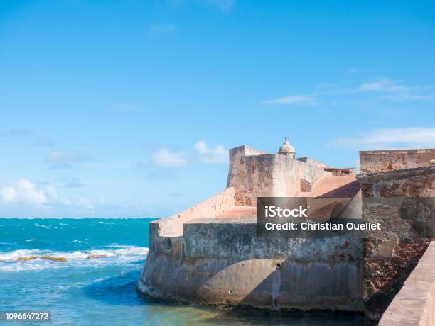 Fortin De San Geronimo De Boqueron An Abandonned Fort In San Juan Puerto Rico Stock Photo - Download Image Now