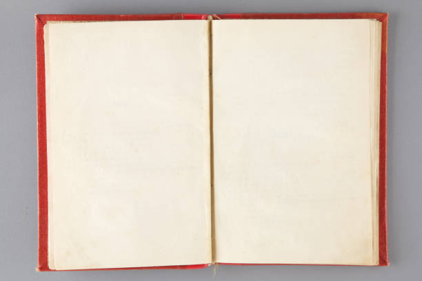 istock Old antique vintage hard cover book. 1096669302