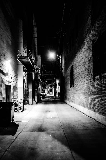 istock Dark alley - Billings, Montana 1096671464