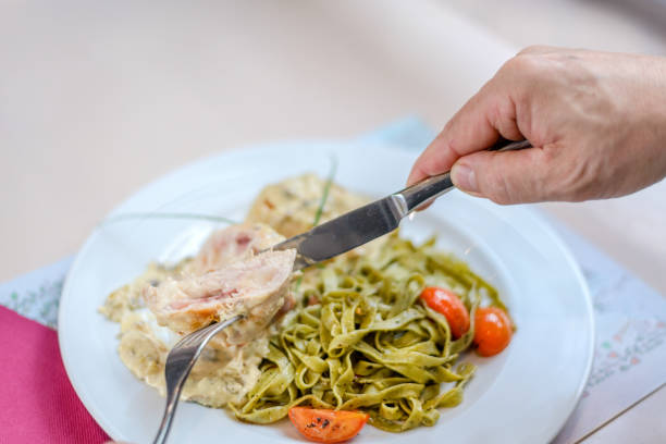 istock Roasted  turkey meat  with  sauce 1096677966