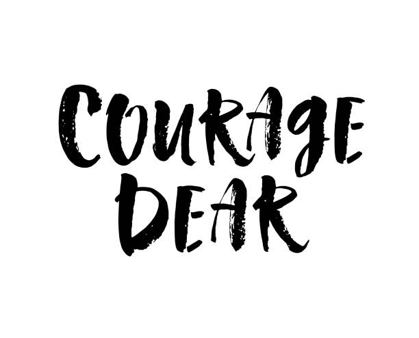 istock Collection of Handwritten, Inspirational Quotes in Modern Calligraphy Lettering. Vector 1096692270