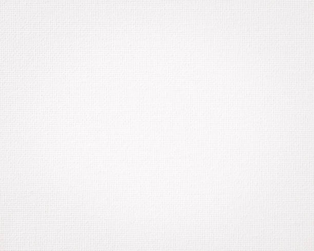 ホワイト キャンバス アート絵画の黄麻布天然繊維テクスチャ背景 - gauze bandage textured white ストックフォトと画像