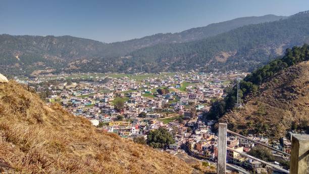istock Bageshwar Uttarakhand District Bageshwar city view 1096713652