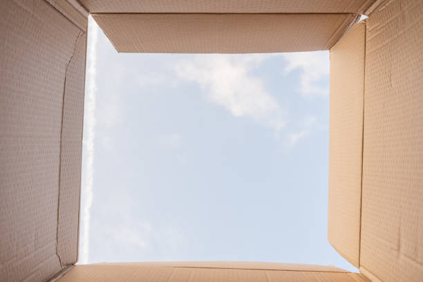 istock Thinking out of box or freedom concept. Creativity or thinking outside the box. Implies inspirational thoughts, bright new ideas, imagination and escaping from the norm. 1096735630