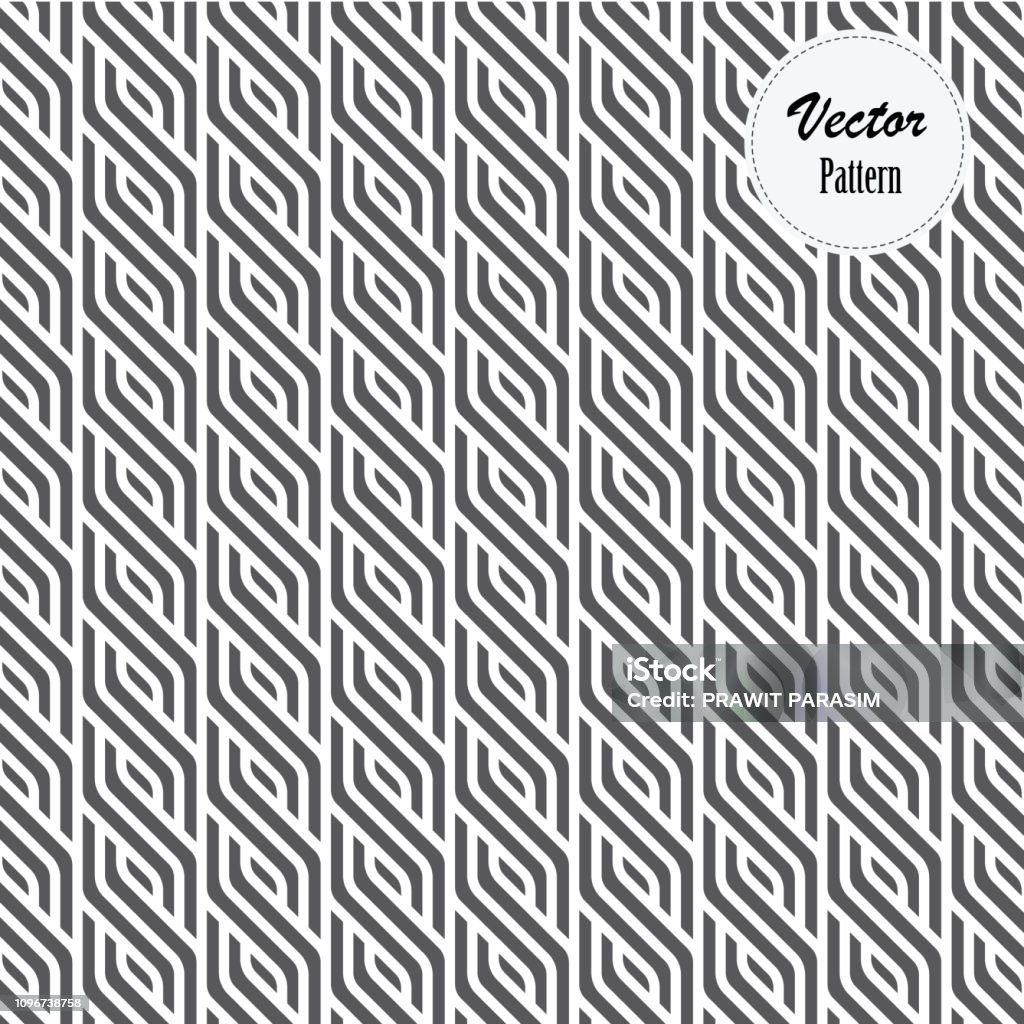 Sharp Pattern Design Vector Pattern With Diagonal Sharp Braids Endless Stylish Texture ...