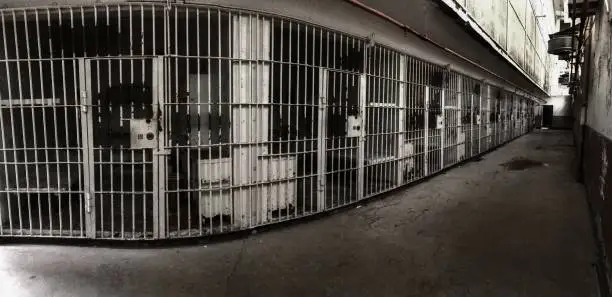 Photo of Empty Jail Cells Throughout An Abandoned Prison in Tennessee