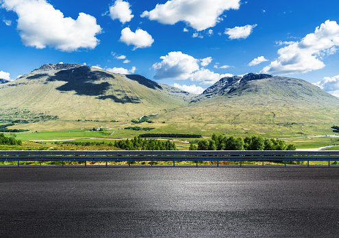 Utah Rocky Mountain Wasatch Panoramic Landscapes by Fishlake National Forest, along Interstate 15 I-15, through Holden, Fillmore, Beaver, Scipio and Parowan Utah, USA.