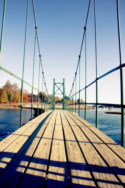 a picture of the wiggly bridge in York Harbor Maine