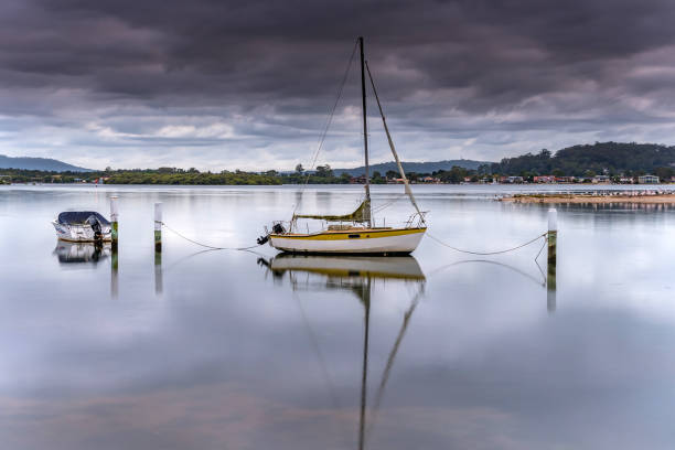 istock Early Morning Clouds and Reflections on the Bay 1096751174