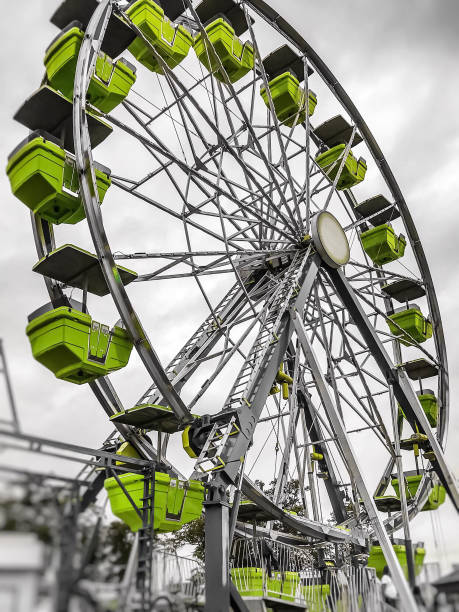 istock Around the greens, a Ferris wheel 1096760564