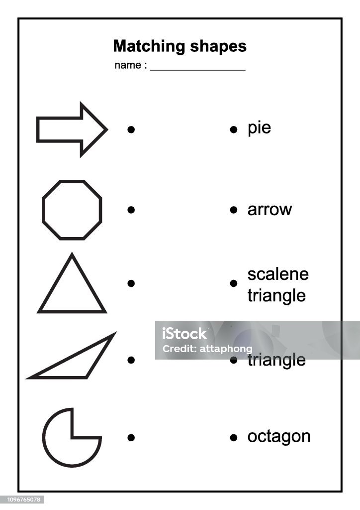 Geometry Shape Matching Geometry Shape Matching Game Educational Geometric Shapes Game ...