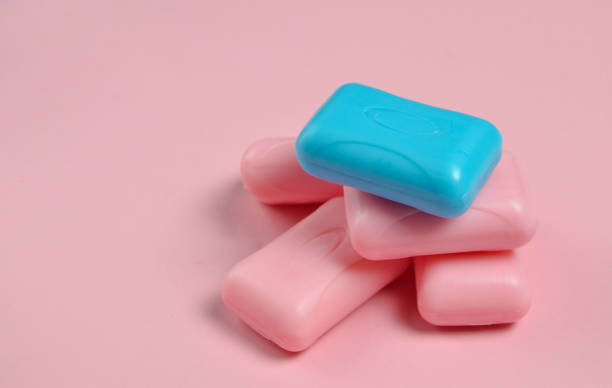istock Pieces of soap close-up 1096766626