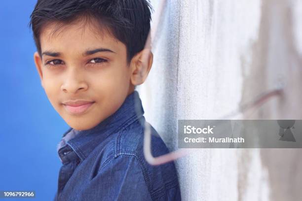 Indian Teenage Boy Model Posing To Camera Stock Photo - Download Image Now  - Beautiful People, Boys, Casual Clothing - iStock