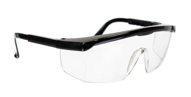 istock Protective workwear to protect human eyes, safety glasses 1096796460