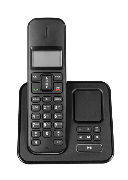 istock modern landline cordless phone, old technology concept. 1096796468