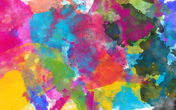 istock multicolor watercolor ink splash paint background 1096807398