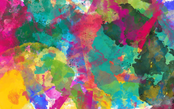 istock multicolor watercolor ink splash paint background 1096807480