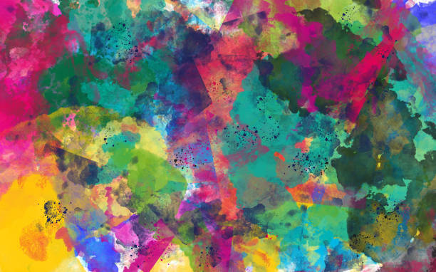 istock multicolor watercolor ink splash paint background 1096807528