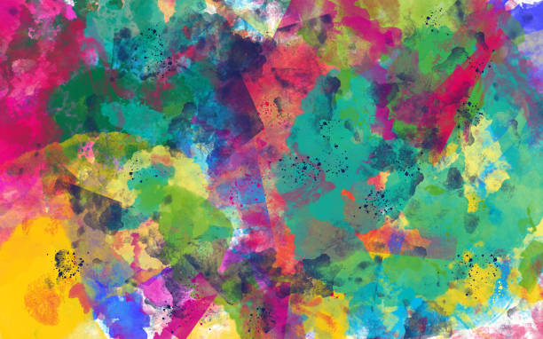 istock multicolor watercolor ink splash paint background 1096807546