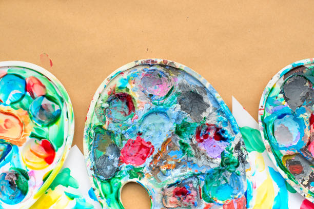 istock A set of materials for creativity and drawing Hobbies. 1096829314
