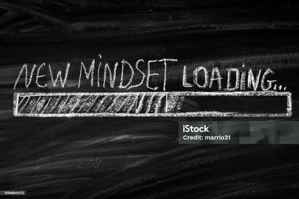 New Mindset New Results Change Stock Photo
