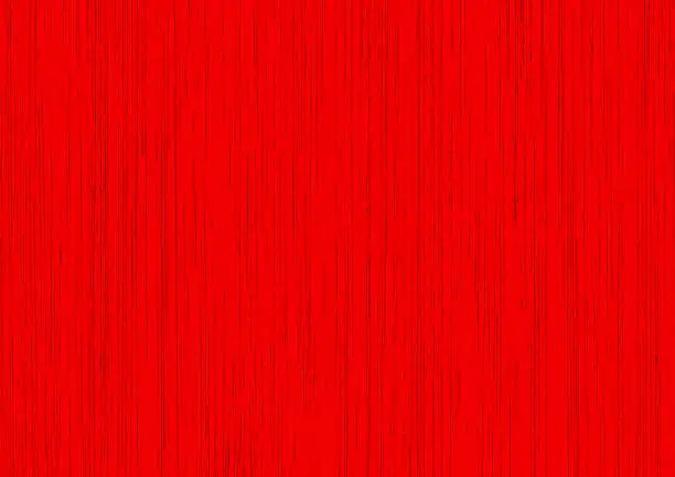 Vector illustration of Red wood texture background