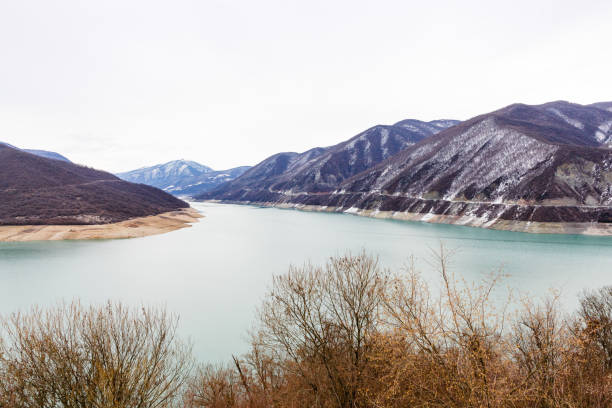 istock Lake Zhinvali. Georgia 1096848738