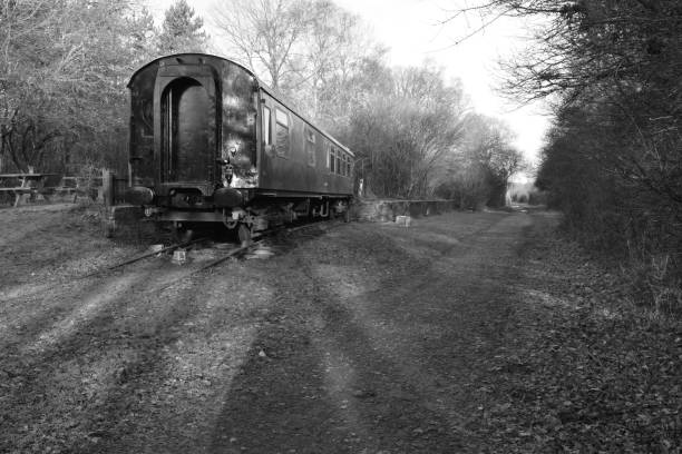 old Southern Railway carriage at West Grinstead station