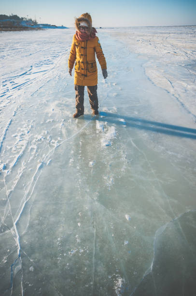 istock A Asian woman in the winter 1096874418