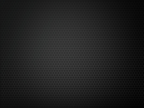 Abstract Black metal grid texture