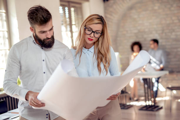 istock Business people working as a team in the office 1096877592