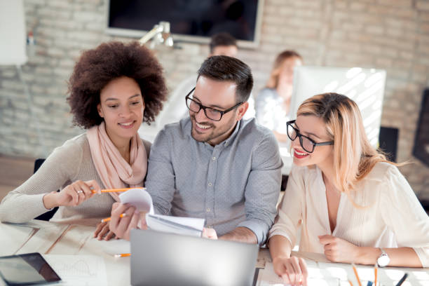 istock Business people working as a team in the office 1096877754