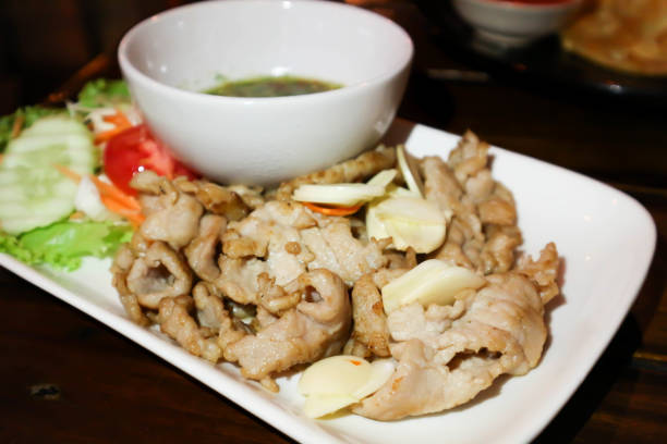 istock stir-fry pork or deep fried pork with sauce 1096892198