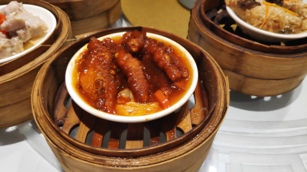 istock Steamed chicken feet dim sum 1096904558