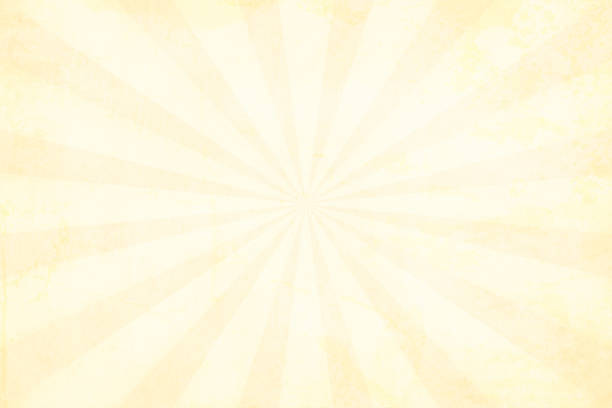 Grunge brown paper background with sunbeam