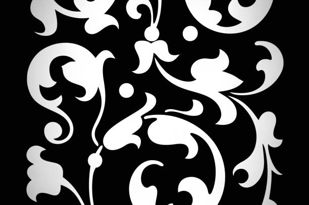 Floral ornament different colors