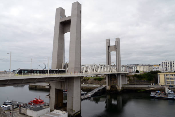 istock Pont de la Recouvrance in Brest 1096920074