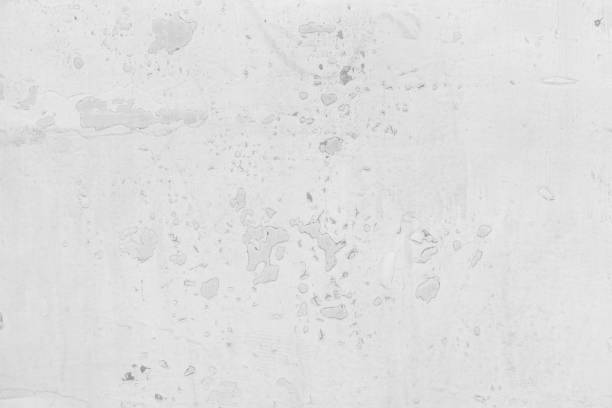 texture de fond grunge industriel blanc d’écaillage de la peinture sur une surface métallique rugueuse vieux. - paint rough peeling grunge photos et images de collection