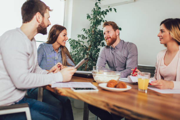 istock Group of students study at home. Learning and preparing for university exam. 1096925210